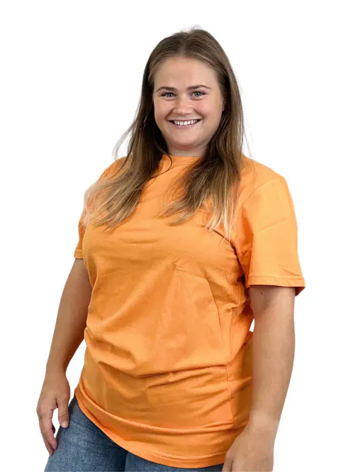 Hovedbilde Hoppin T-skjorte Orange - Unisex