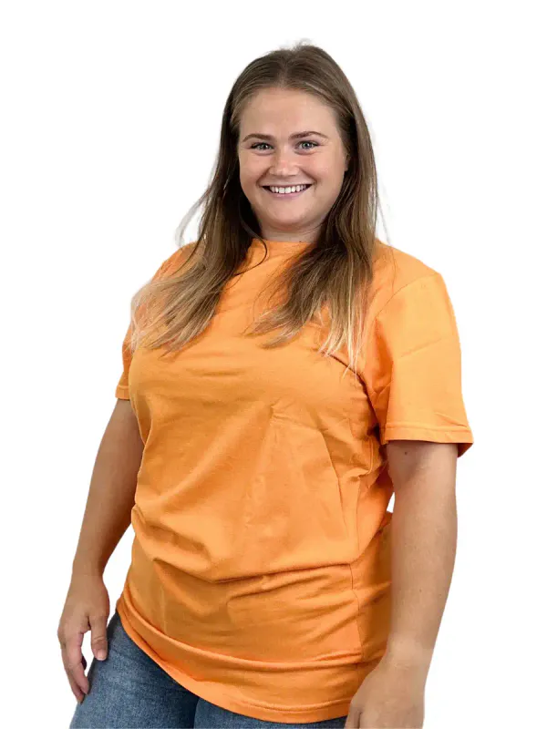 Hoppin T-skjorte Orange - Unisex