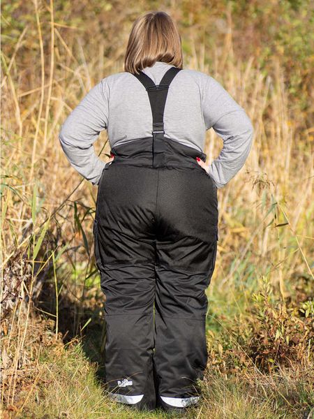 Hovedbilde Hoppin Vinterselebukse KORT Svart Dame