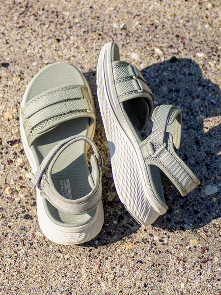 Hovedbilde Skechers Max Cushioning Elite Sandal Dame Oliven