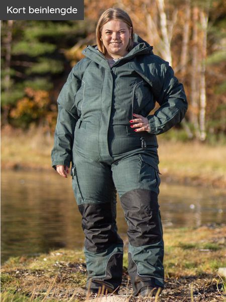 Hovedbilde Hoppindressen Kort Grønn Dame