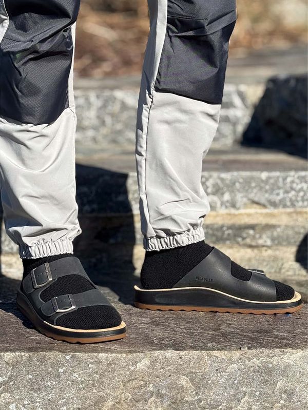 Fly Flot Sandaler Svart Herre