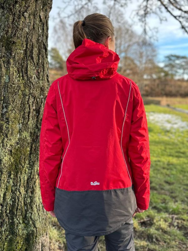 Hoppin Allværsjakke Rød Dame