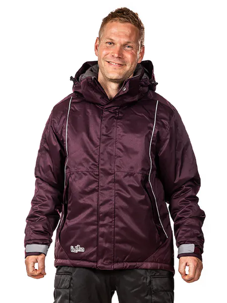 Hovedbilde Hoppin vinterjakke Aubergine Unisex