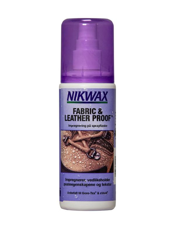 NIKWAX SPRAY-ON FABRIC & LEATHER 125ml - Impregnering Sko
