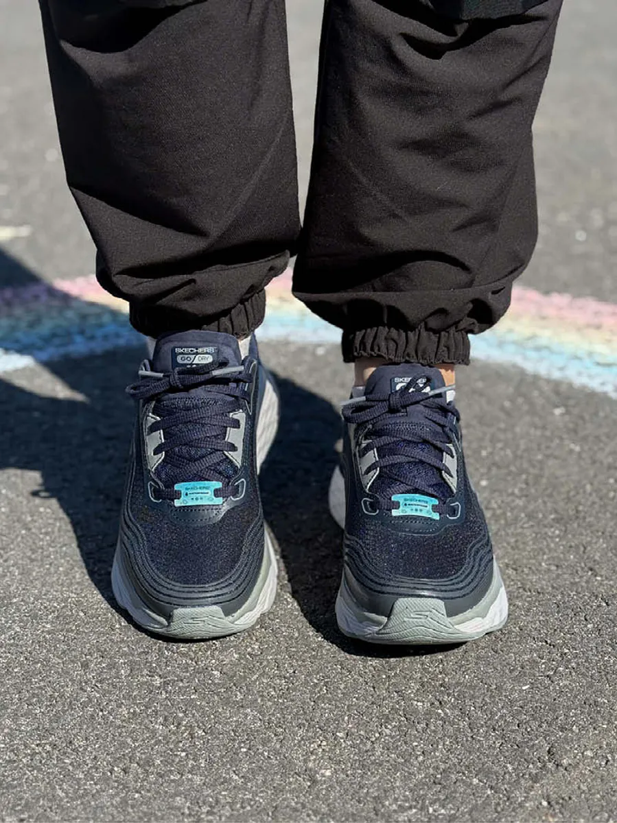 Skechers Max Cushioning Elite Marine Dame - vanntett joggesko