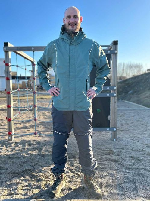 Hovedbilde Skalldress Grønn/Grå Herre - 2 deler - Pakketilbud