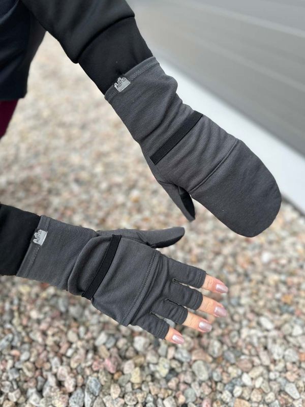 Trylle Vanter og Votter Grå