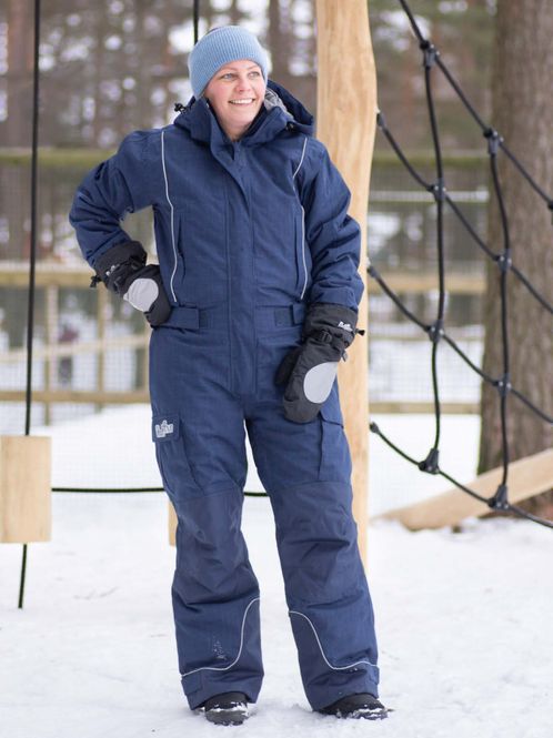 Hovedbilde Varmedressen Kort Marine Dame