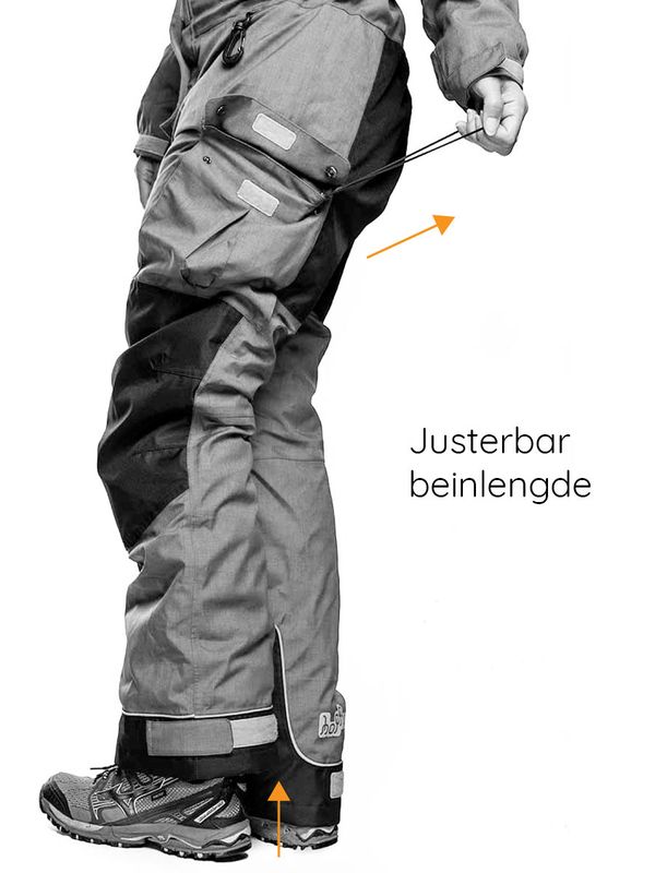 Hoppin Vinterselebukse Svart Dame