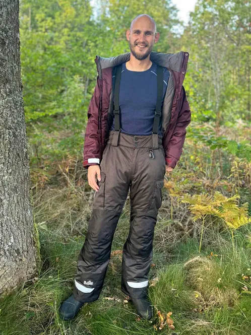 Hovedbilde Hoppin Vinterselebukse Svart Herre B-vare