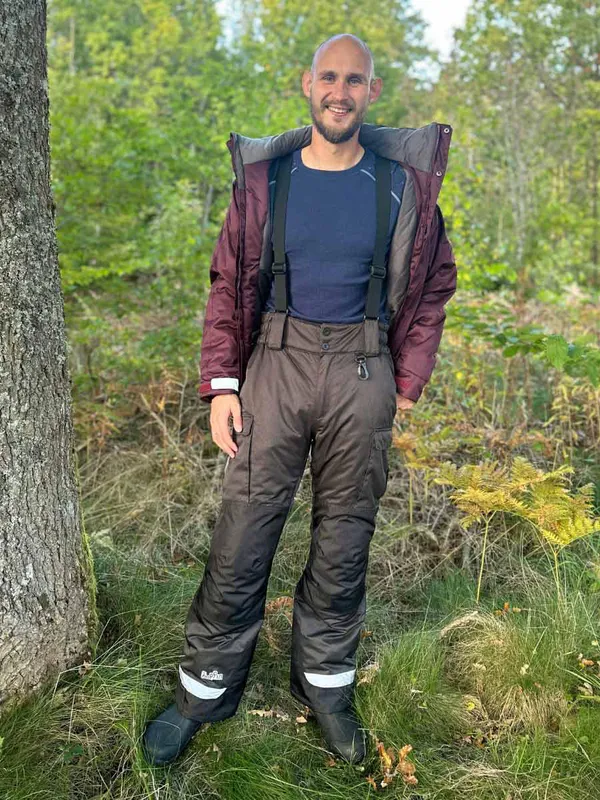 Hoppin Vinterselebukse Svart Herre B-vare